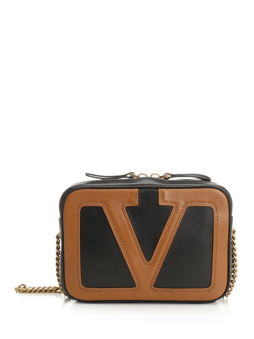 valentino garavani viva superstar chain belt pouch