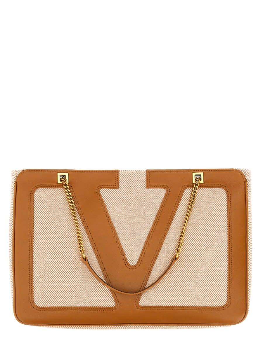 valentino garavani viva superstar medium shopping bag
