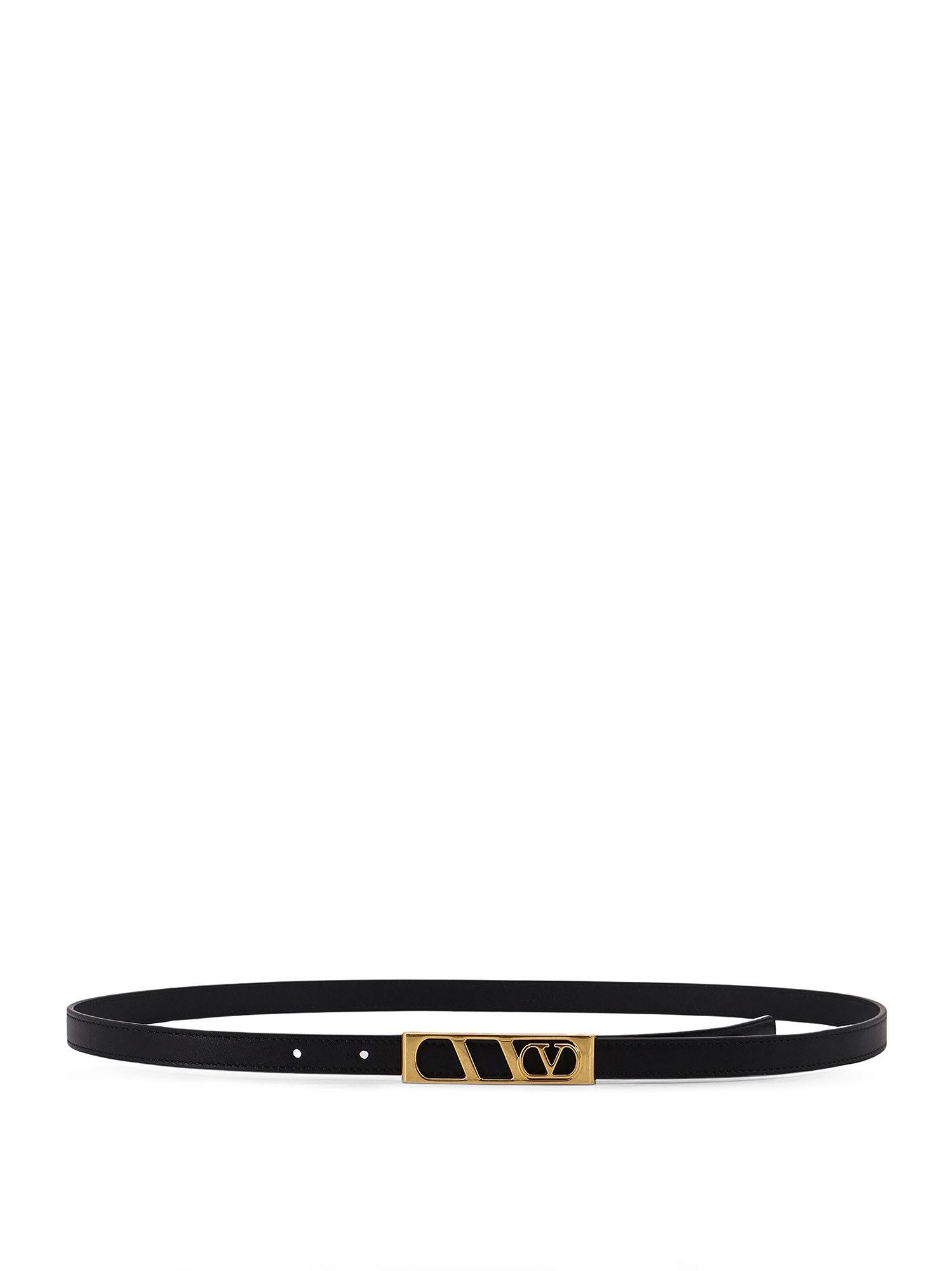 valentino garavani vlogo leather belt