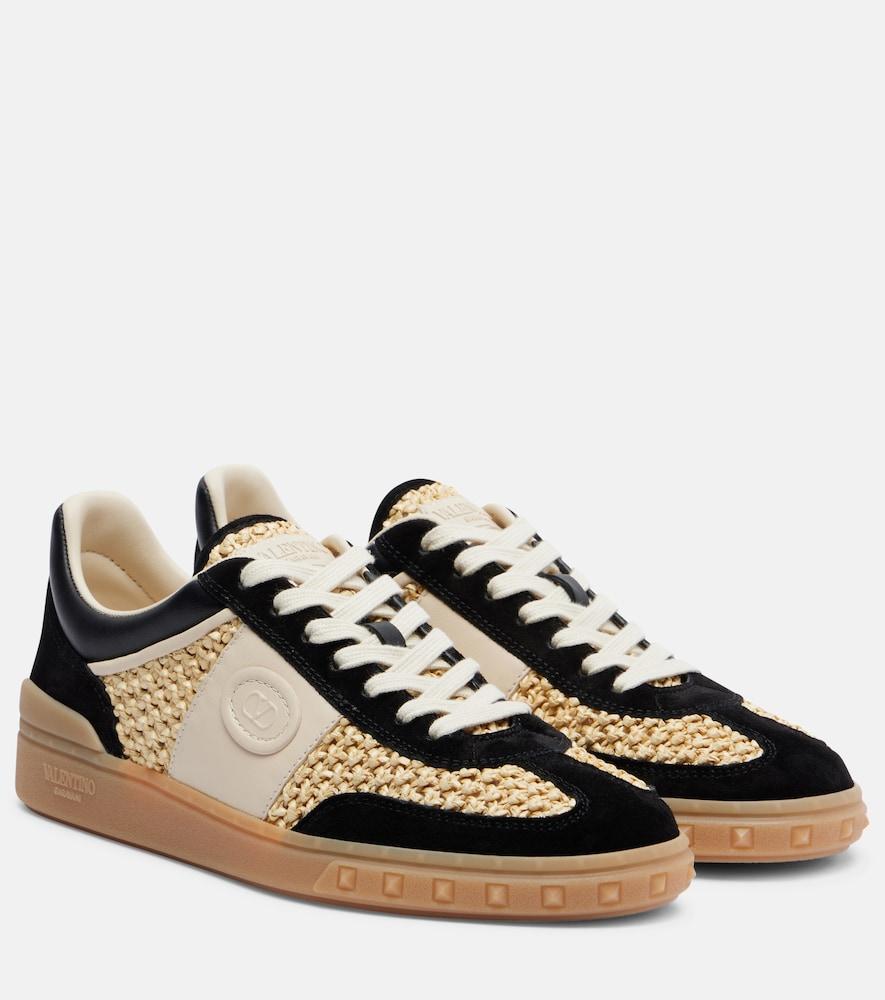 valentino garavani vlogo leather