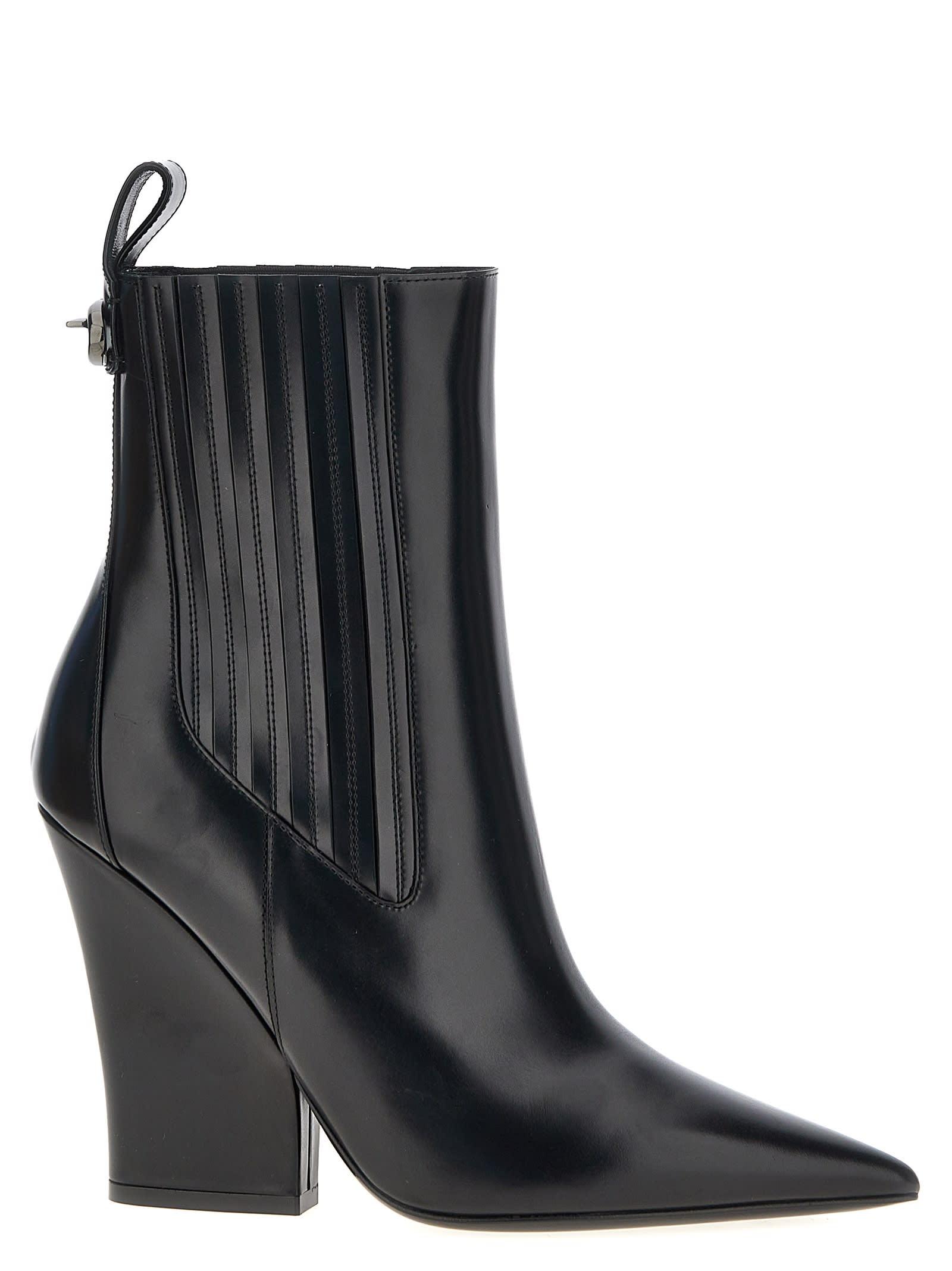 valentino garavani vlogo lockette ankle boots