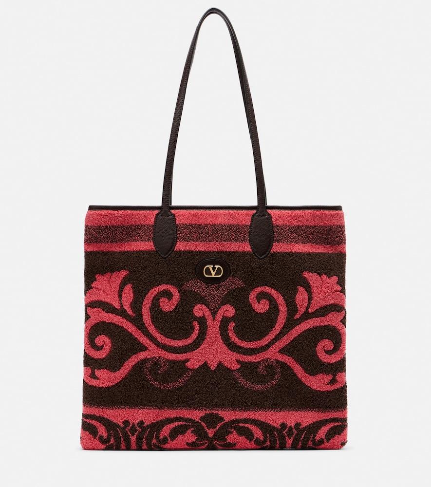 valentino garavani vlogo n/s medium terry tote bag