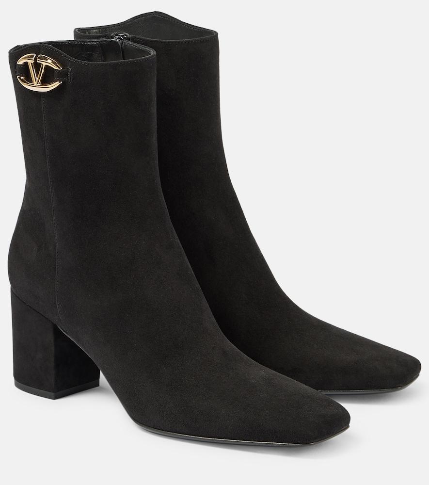 valentino garavani vlogo the bold edition suede booties