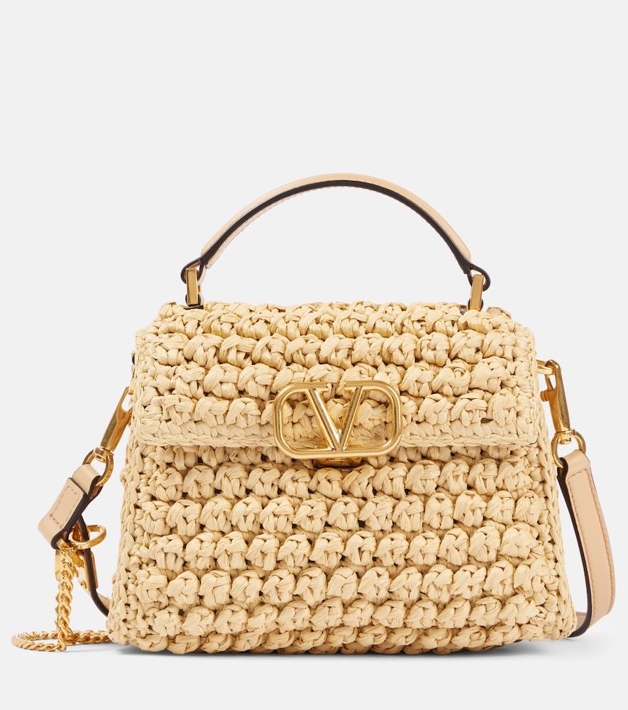 valentino garavani vsling mini raffia