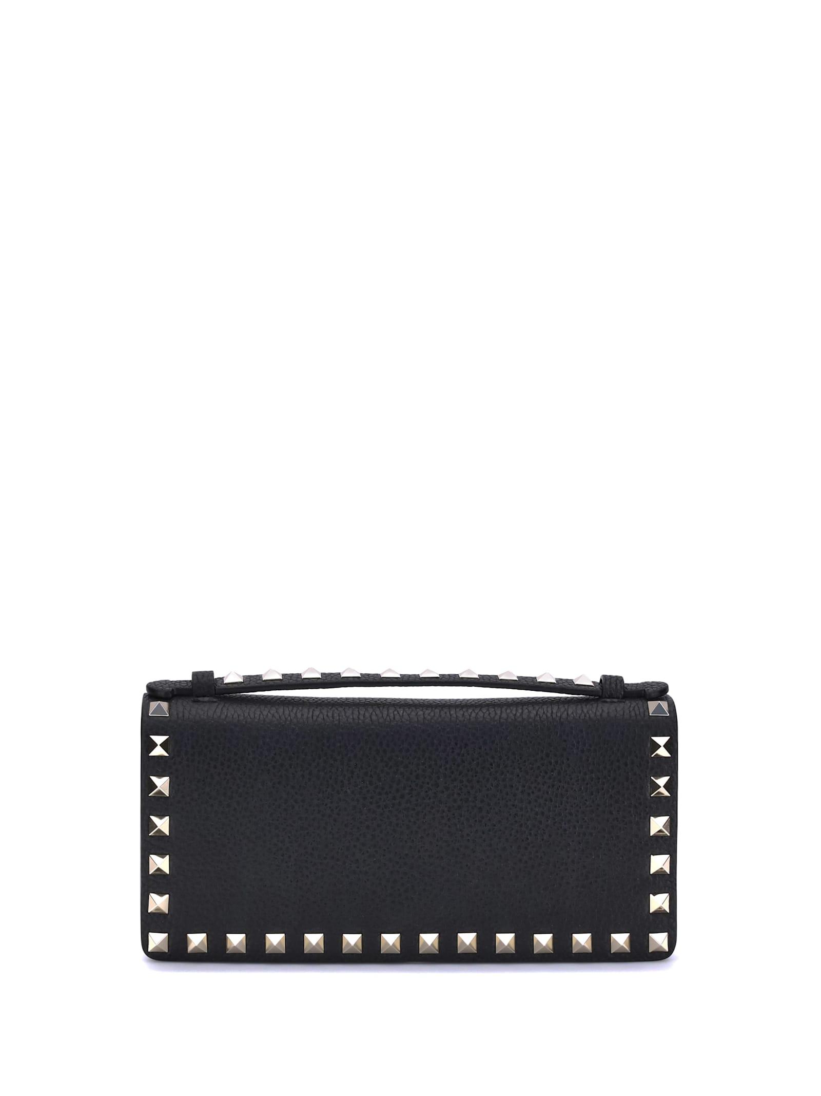 valentino garavani wallet with chain