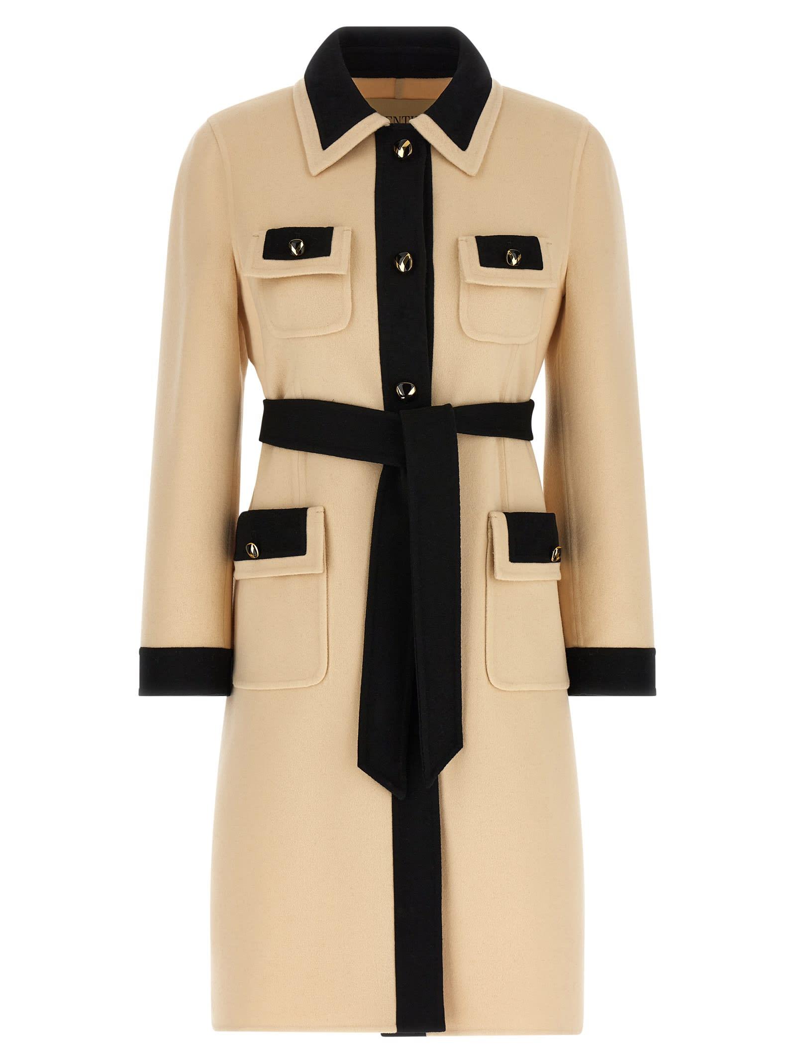 valentino garavani wool coat