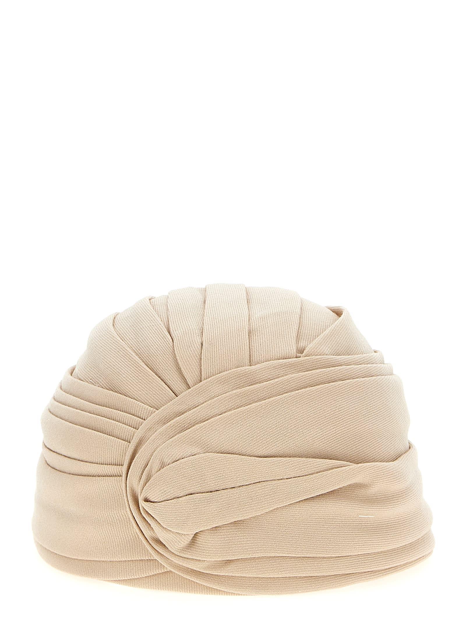 valentino garavani wool rigid turban