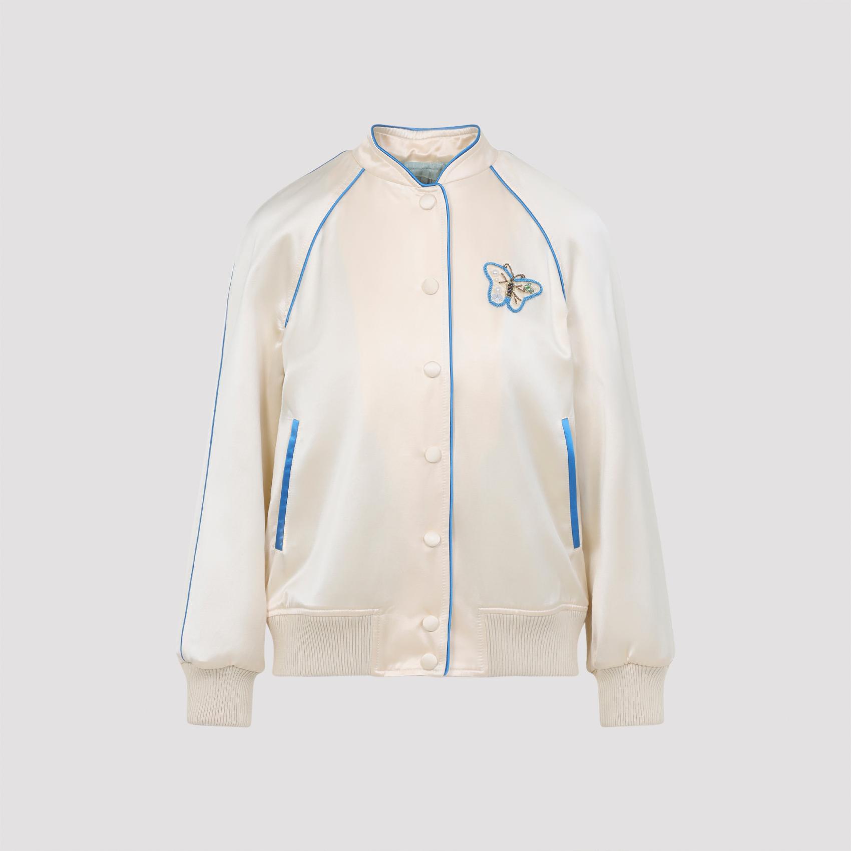 valentino jacket nude & neutrals viscose cotton - women