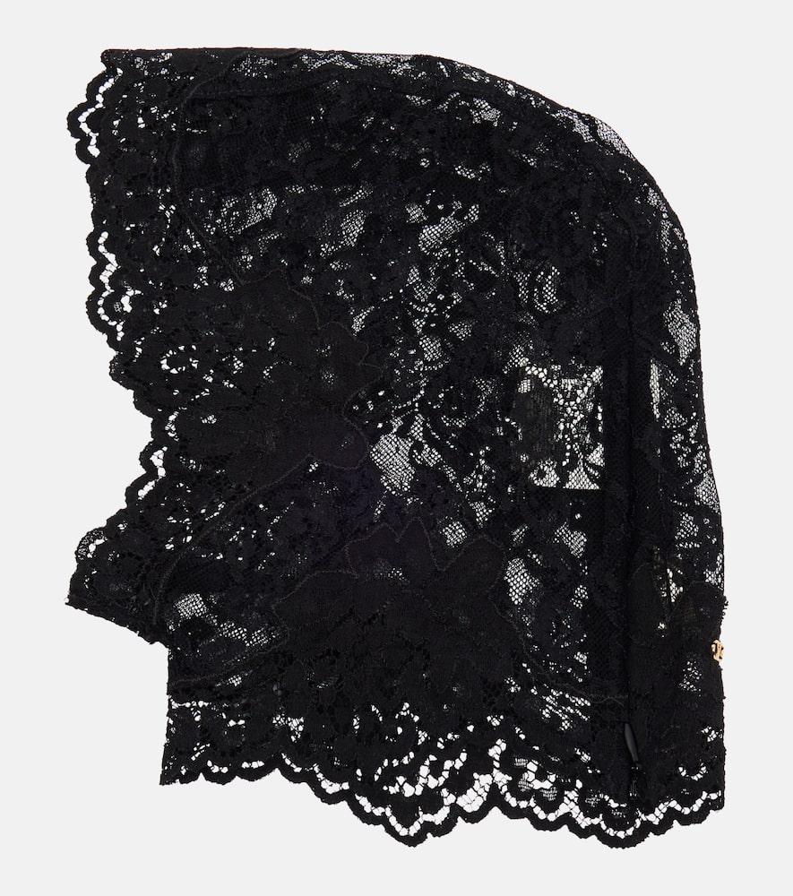 valentino lace hood