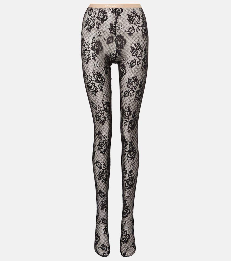 valentino lace tights