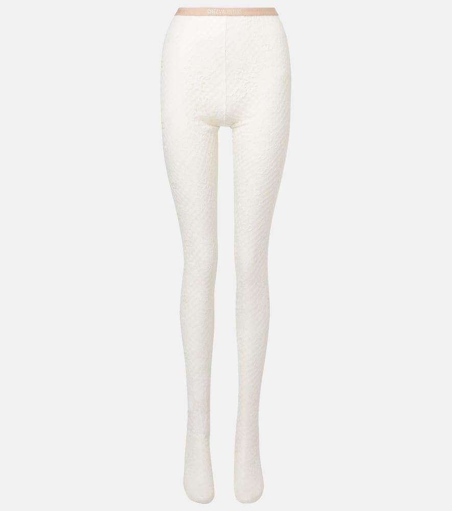 valentino lace tights
