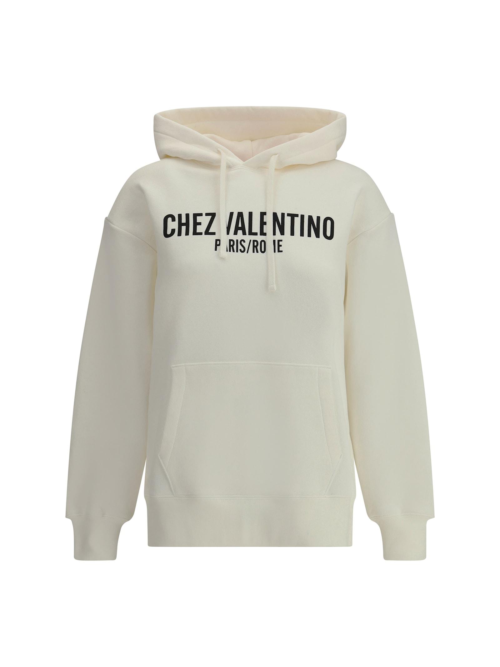 valentino logo hoodie