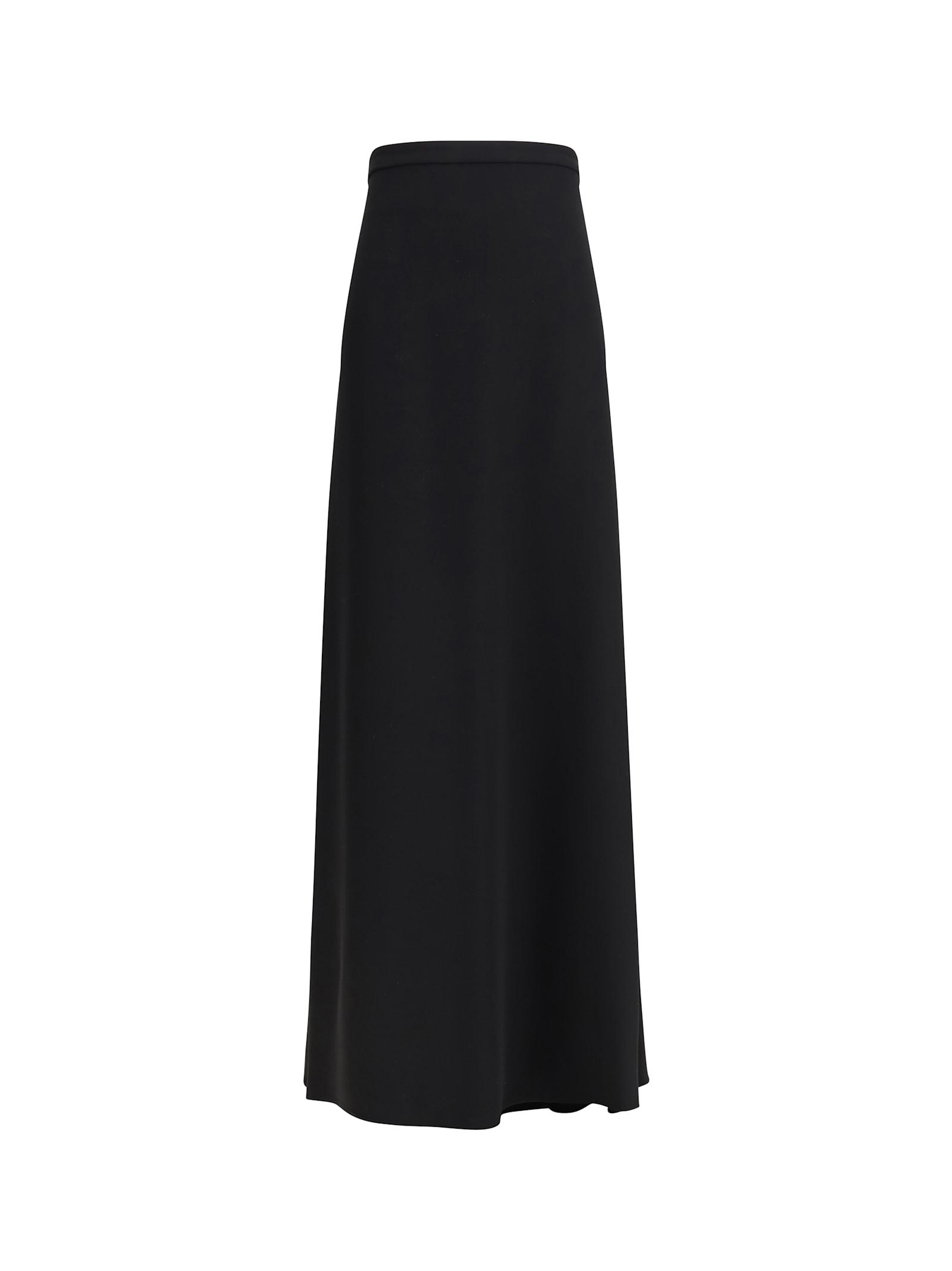 valentino long cady couture skirt