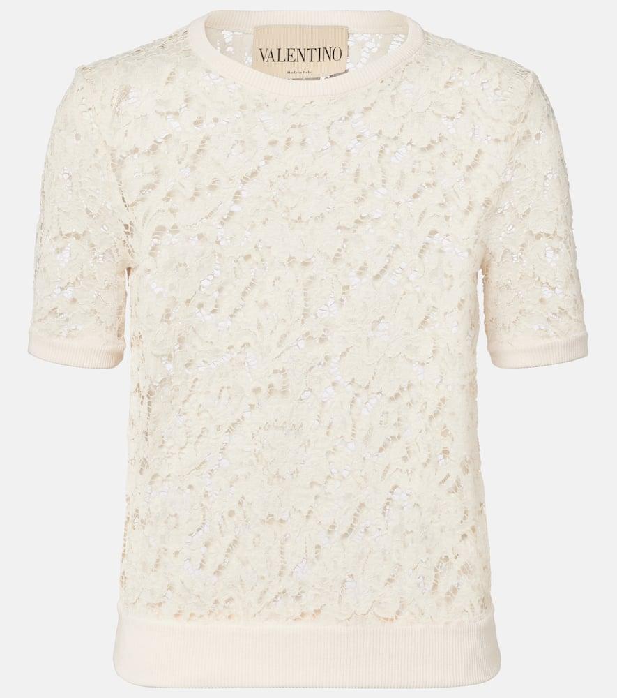 valentino mossi lace top