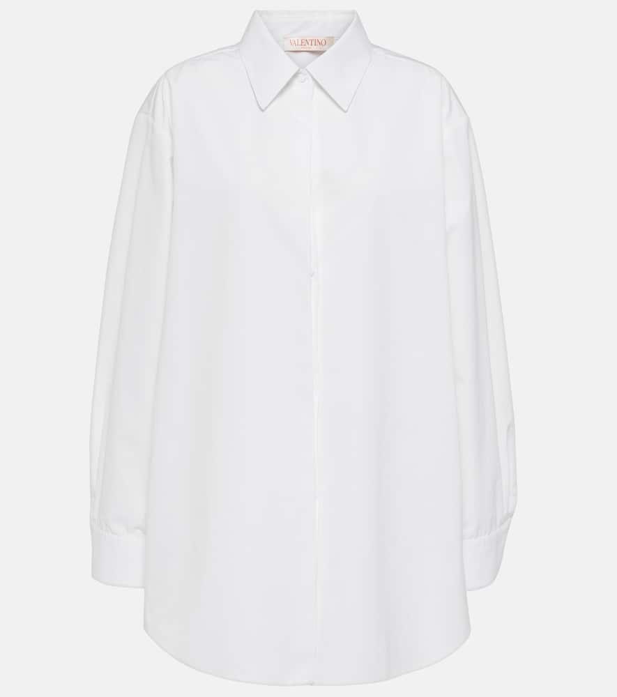 valentino oversized cotton shirt