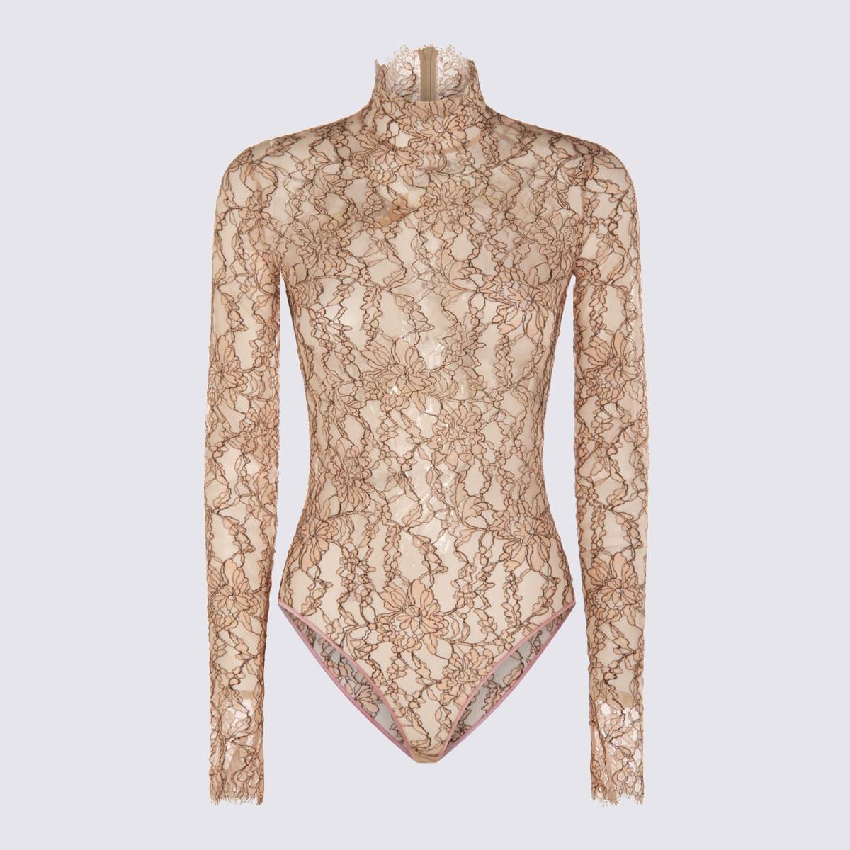 valentino pink bodysuit