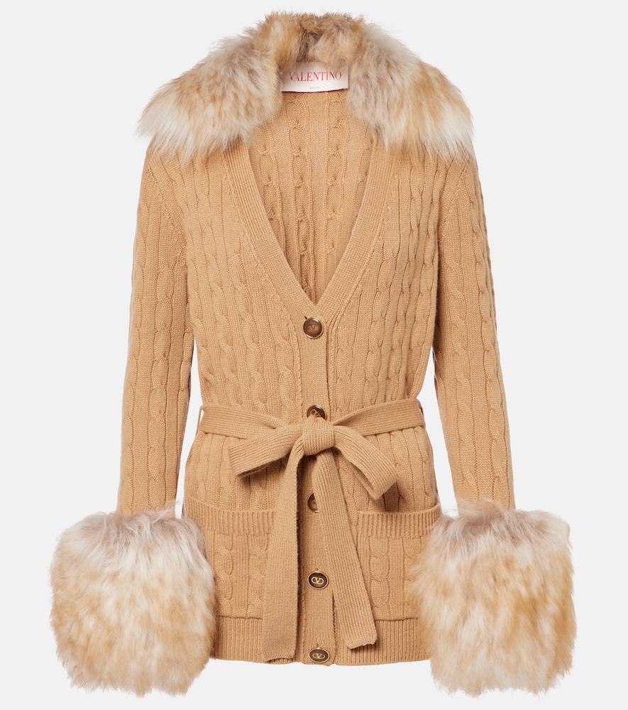 valentino shearling