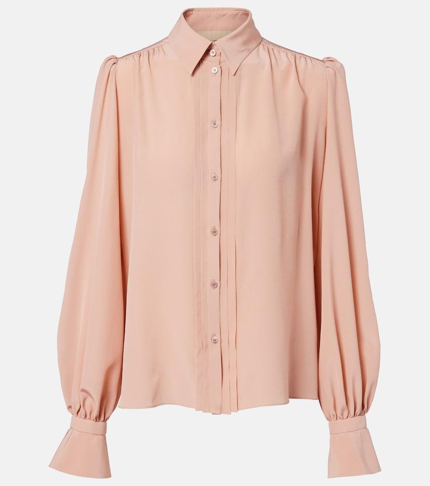valentino silk crêpe de chine blouse