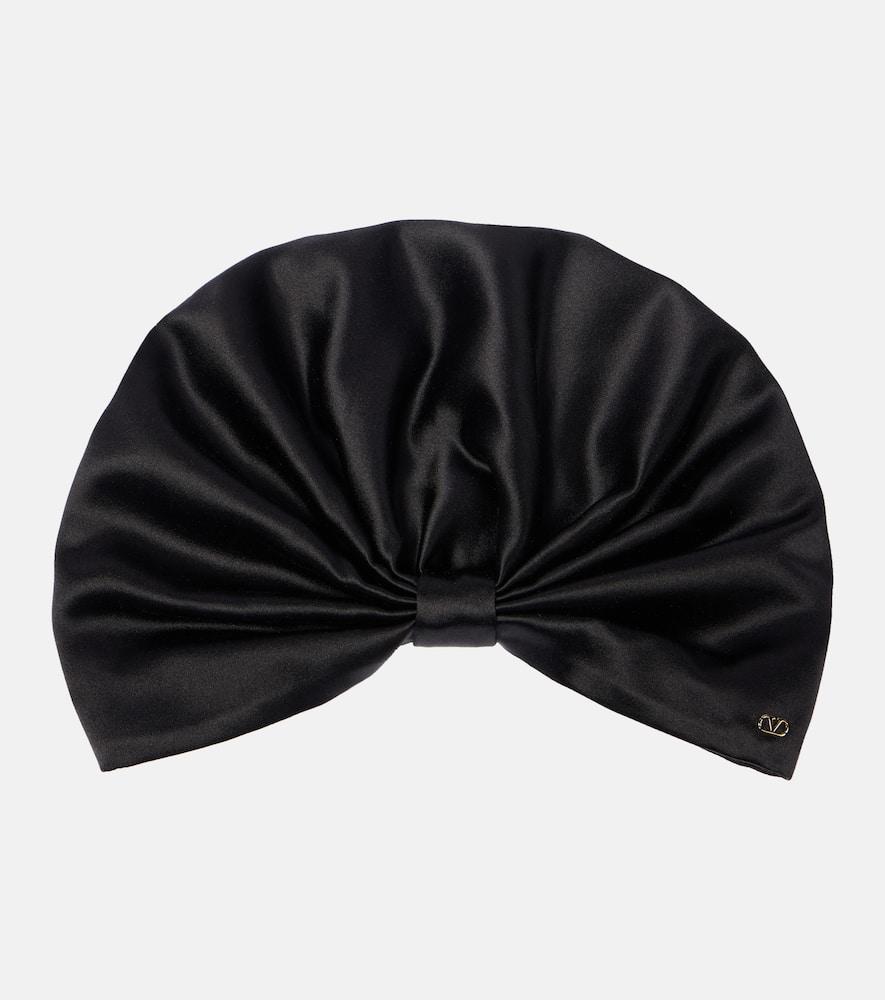 valentino silk head wrap
