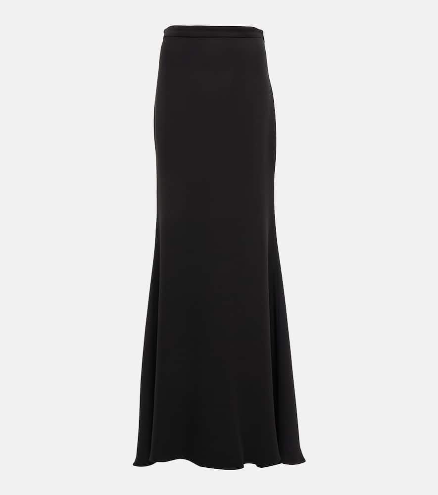 valentino silk maxi skirt