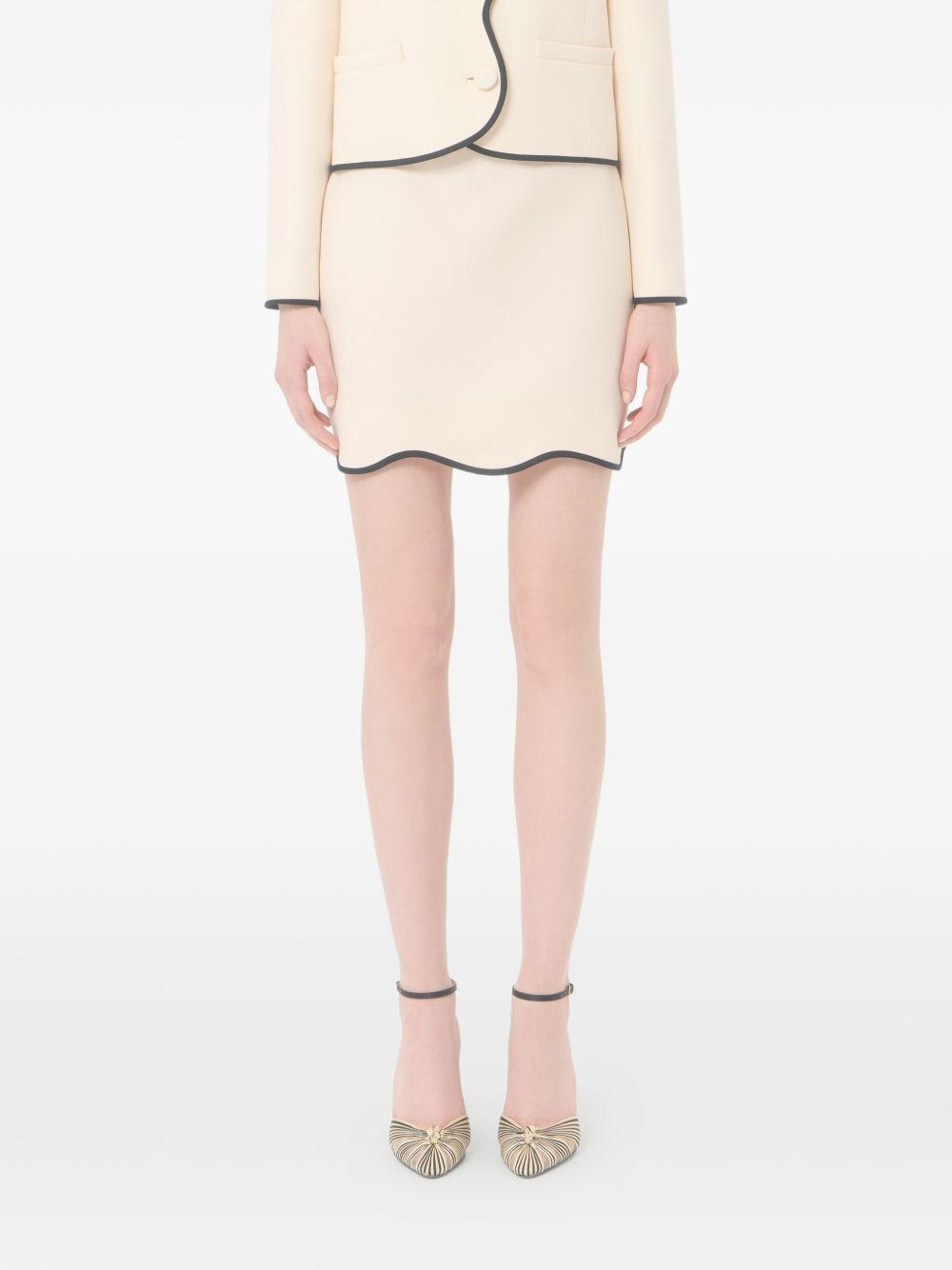 valentino skirts ecru - women