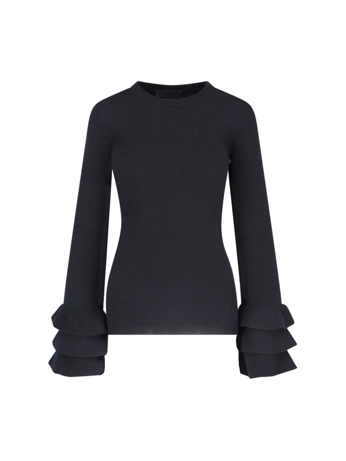 valentino sweaters black viscose - women