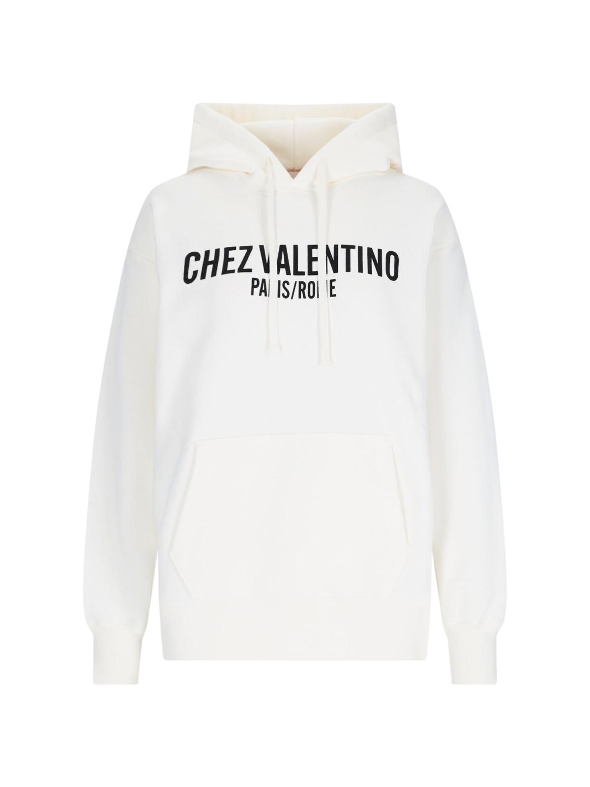 valentino sweaters white cotton - women