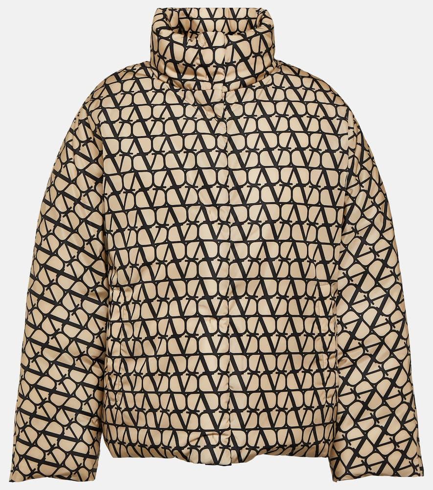 valentino toile iconographe down jacket