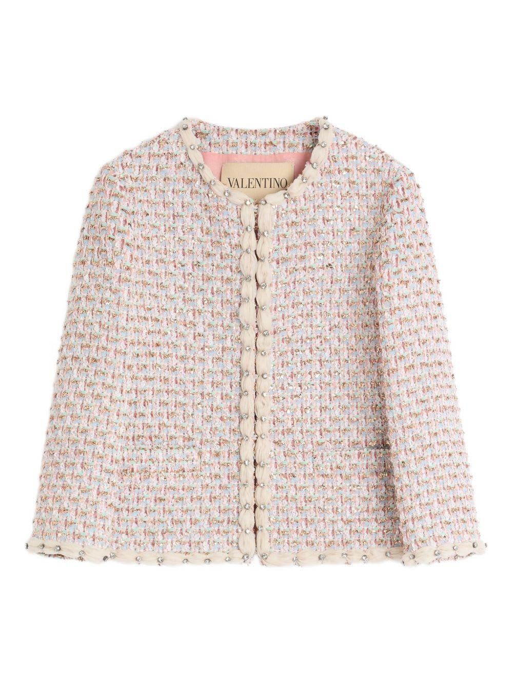 valentino tweed short jacket