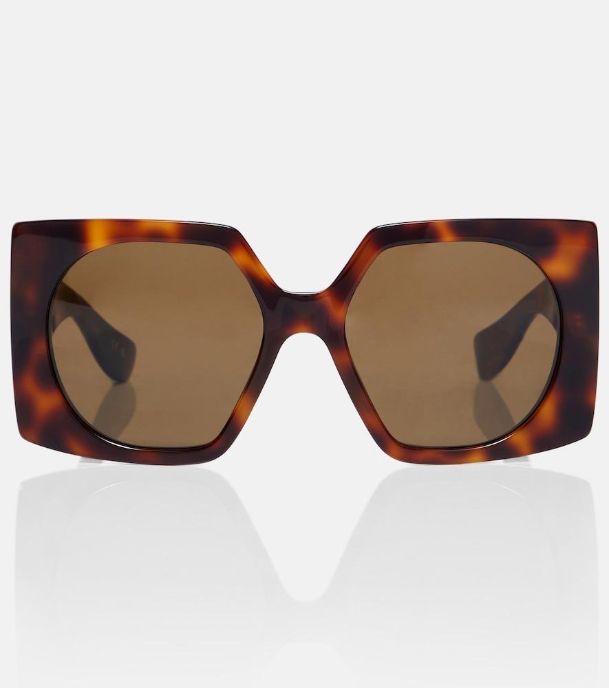 valentino vain bold vlogo oversized sunglasses