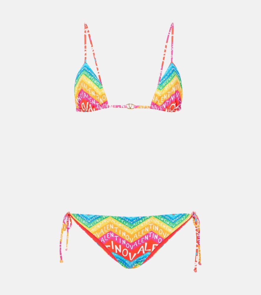 valentino valentino chevron 24 bikini