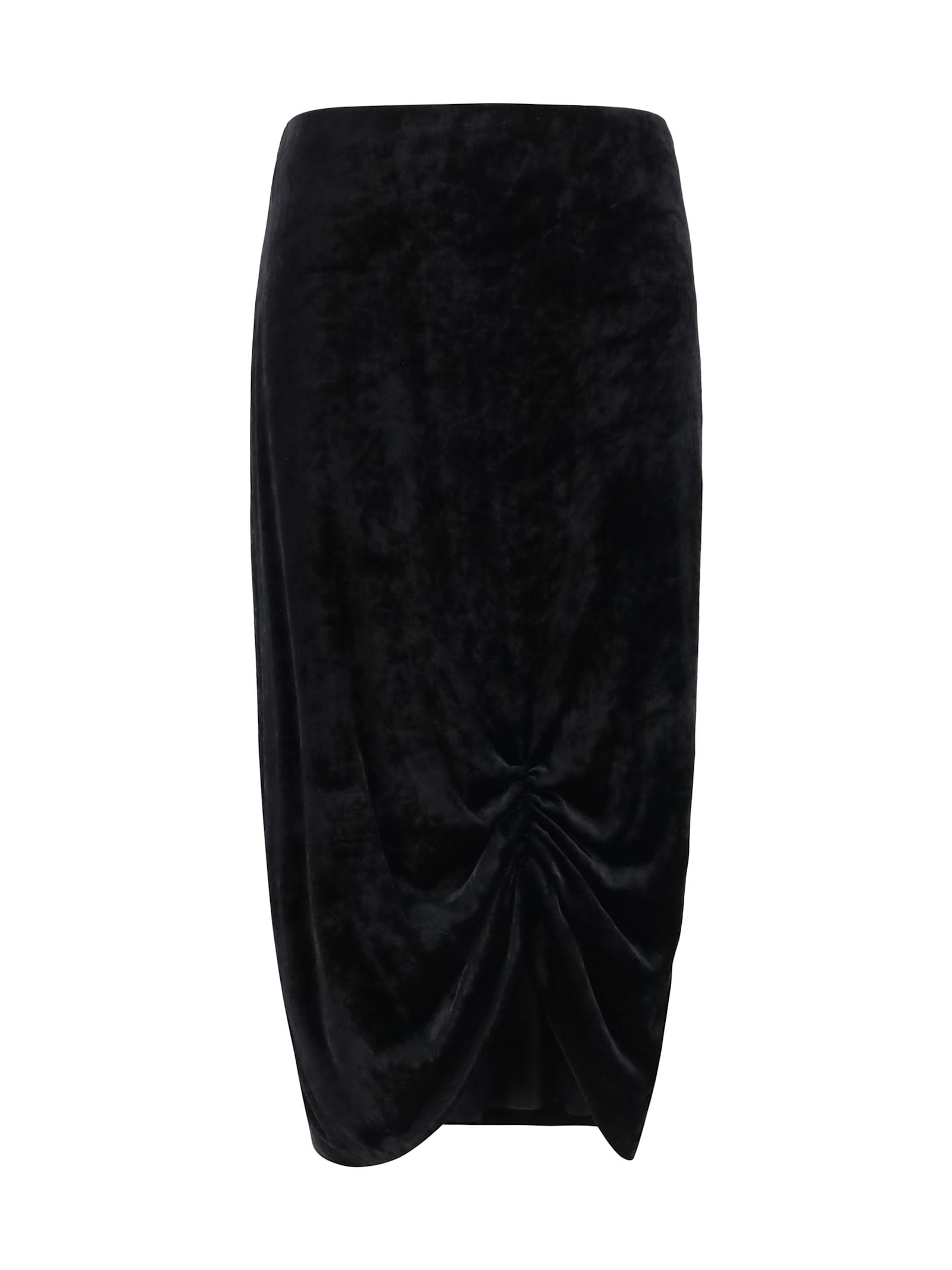 valentino velvet skirt