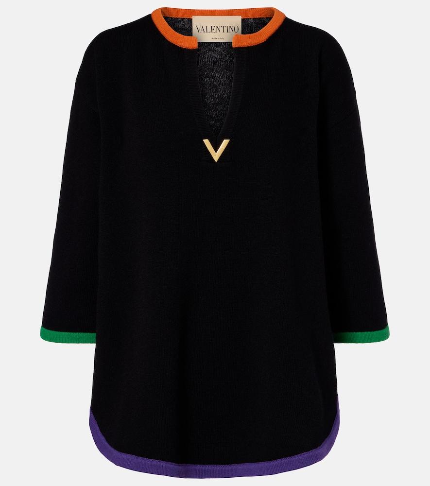 valentino vgold virgin wool sweater