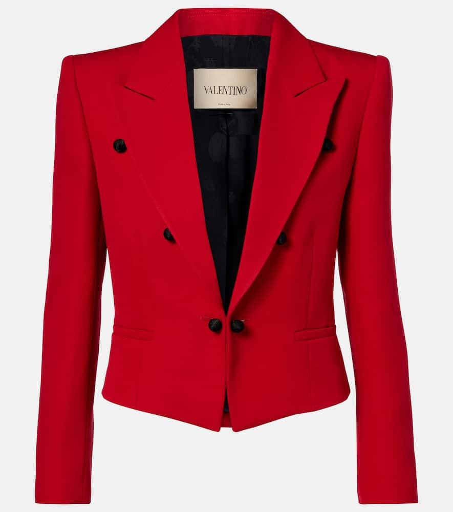 valentino virgin wool blazer