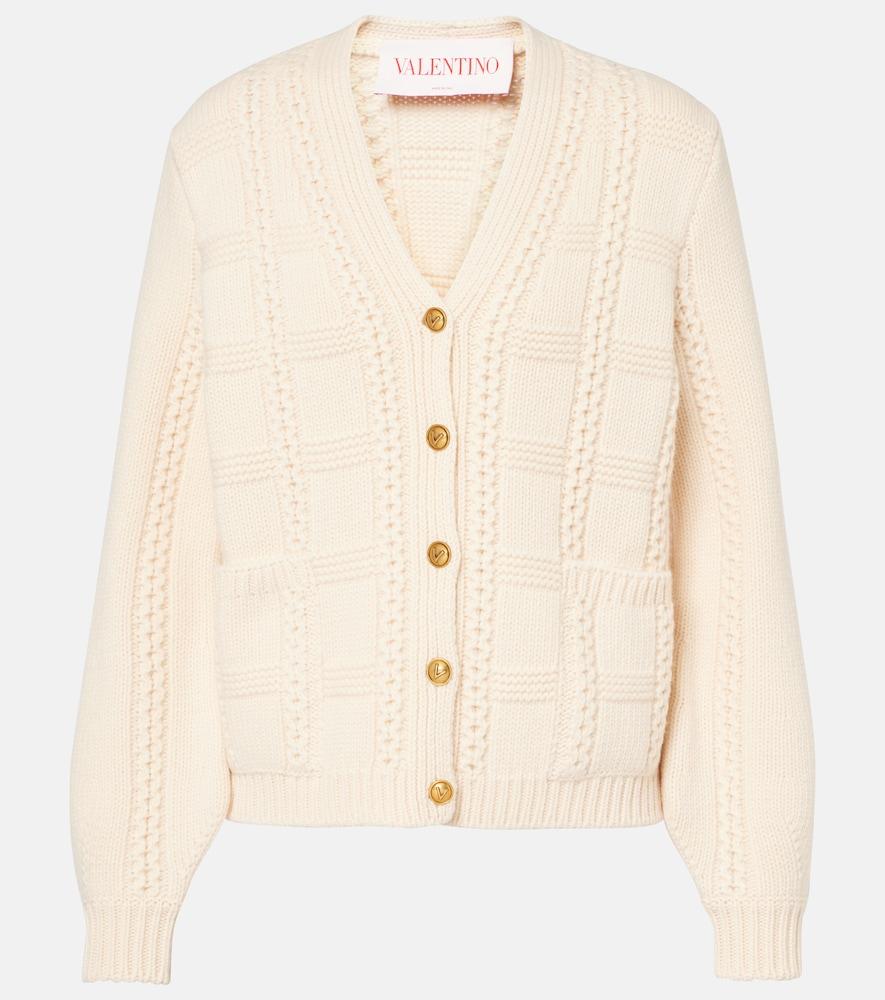 valentino virgin wool cardigan