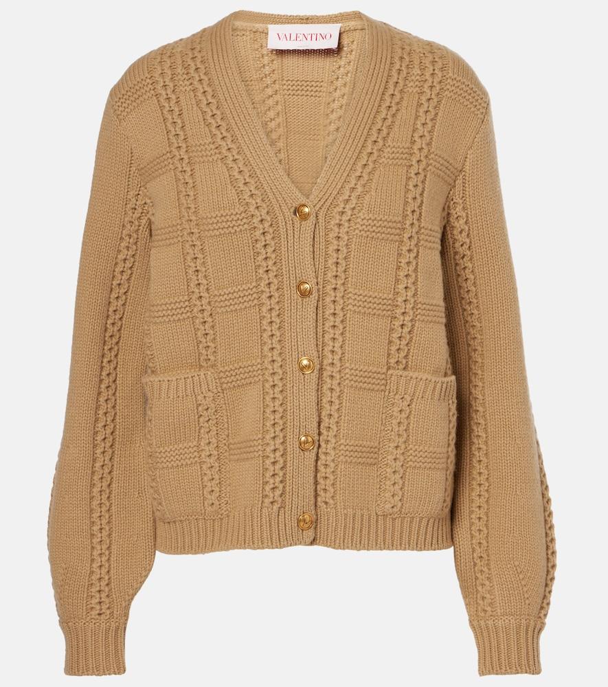 valentino virgin wool cardigan