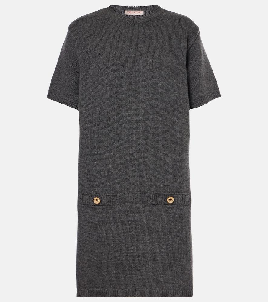 valentino virgin wool sweater dress
