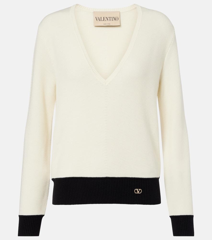 valentino vlogo wool