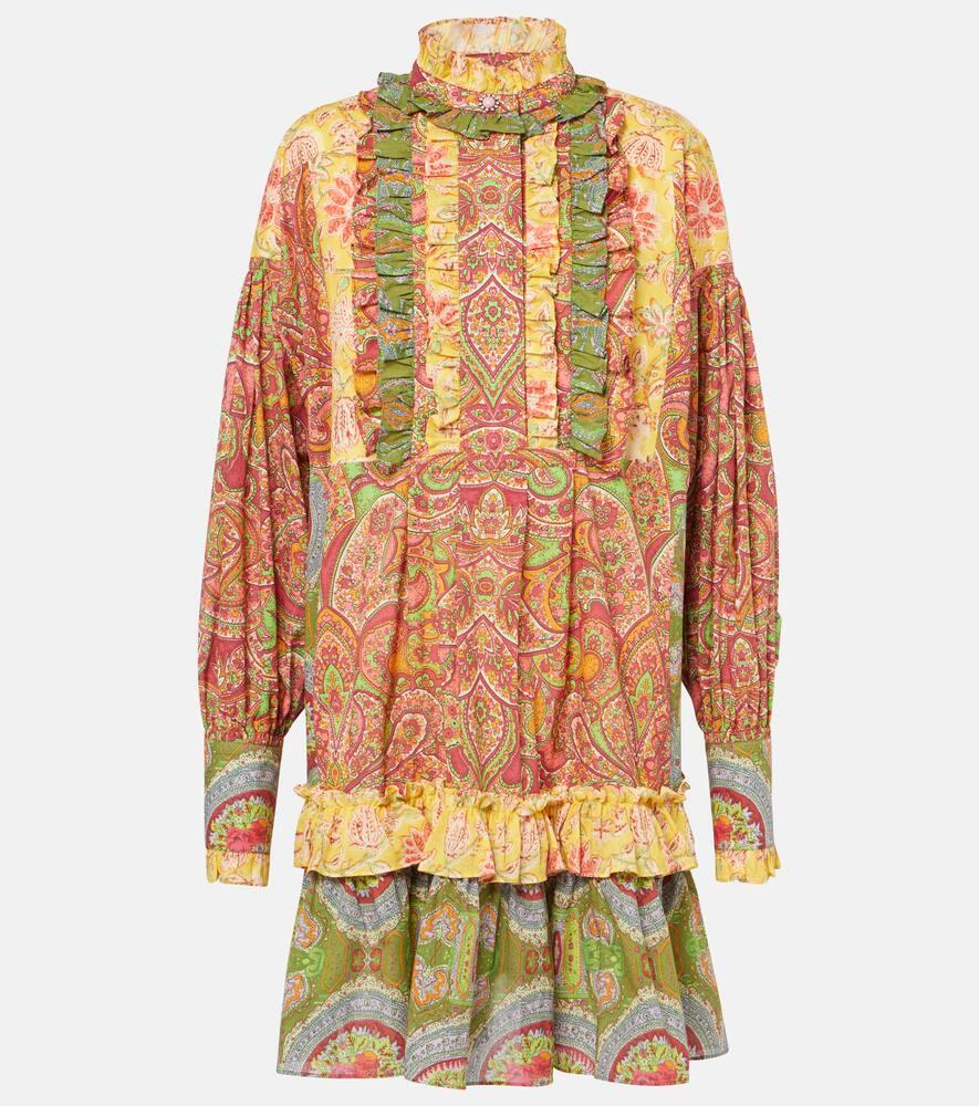 valentino voyage imaginaire cotton minidress