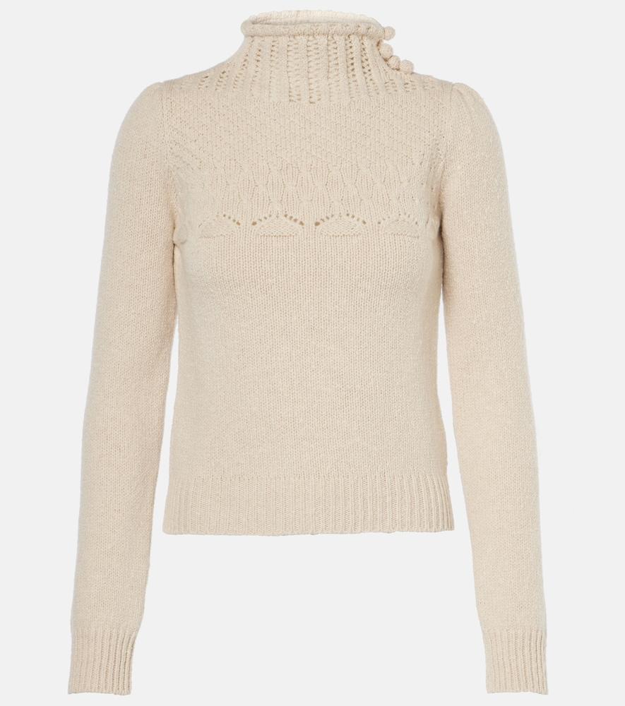valentino wool and cashmere-blend sweater