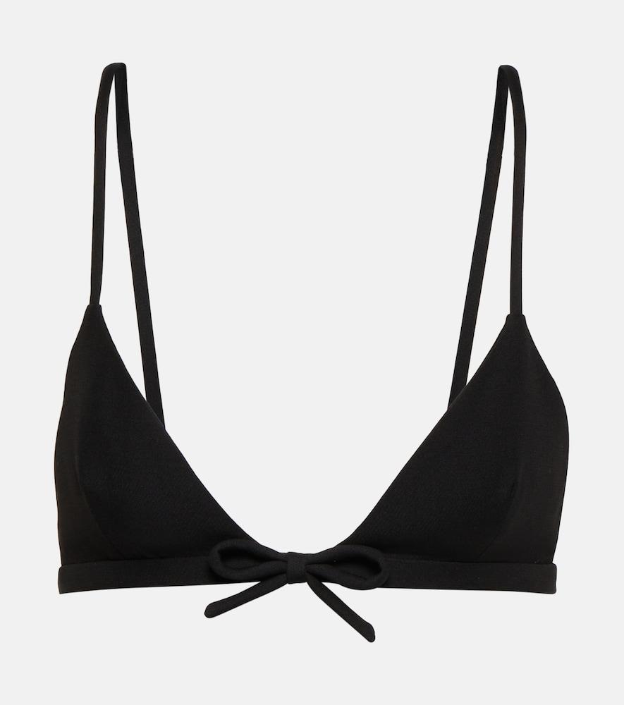 valentino wool and silk bralette