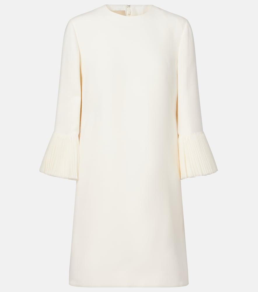 valentino wool and silk minidress