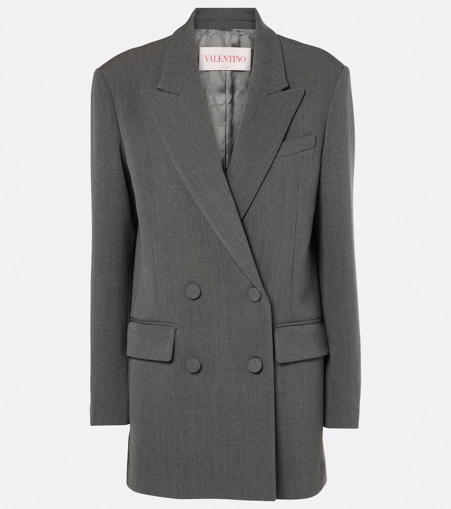valentino wool gabardine blazer