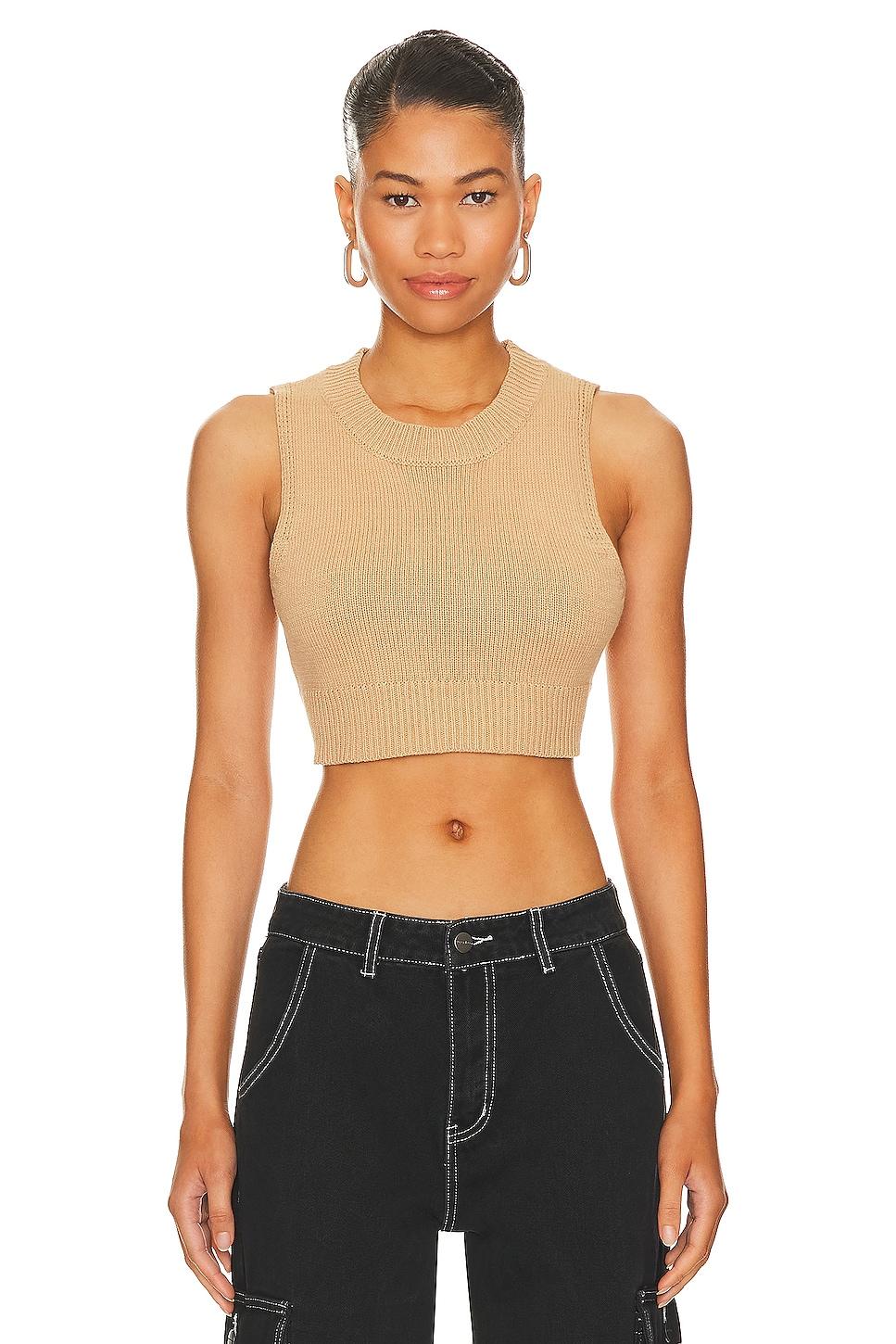 valeria crop sweater