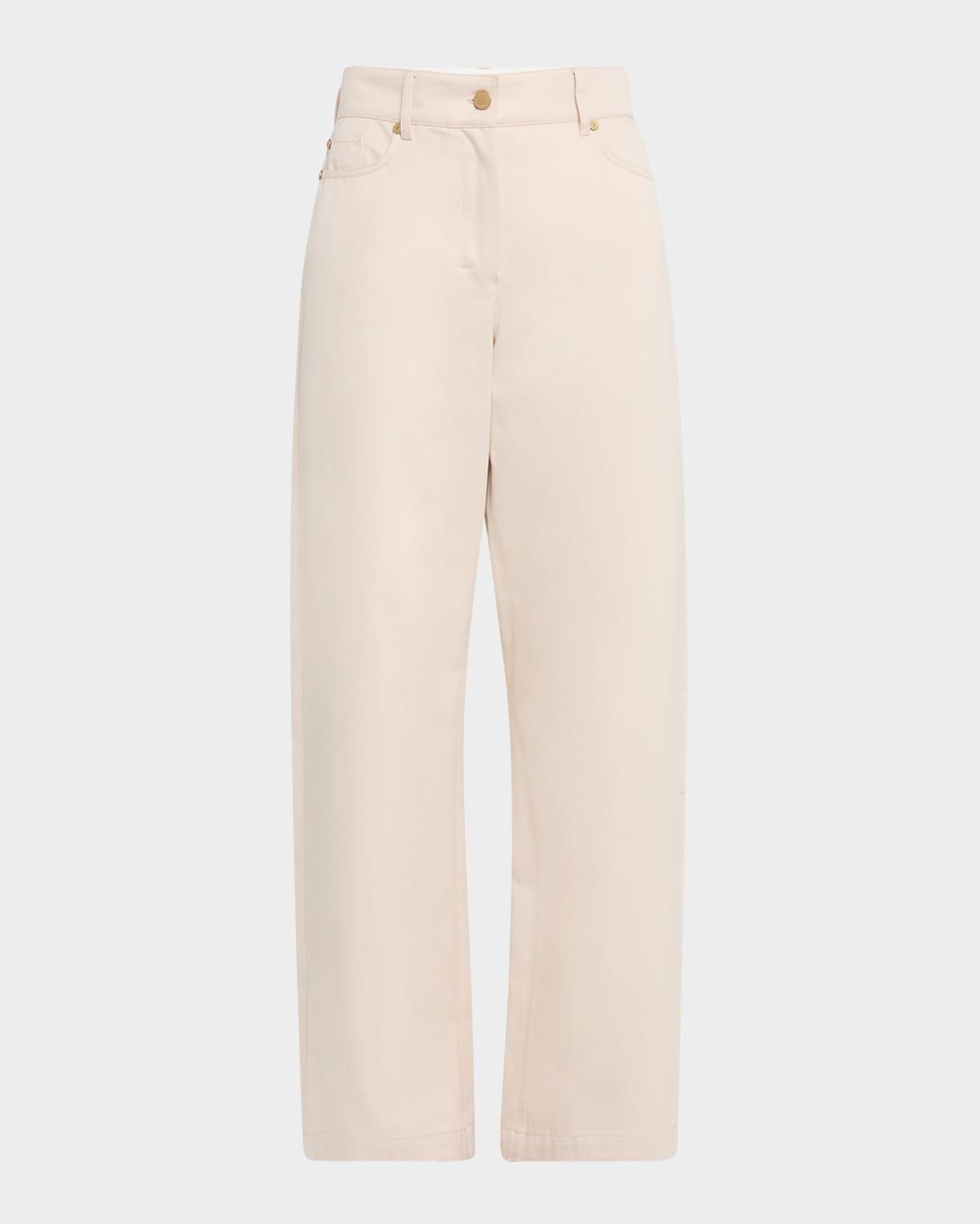 valeria straight-leg ankle jeans