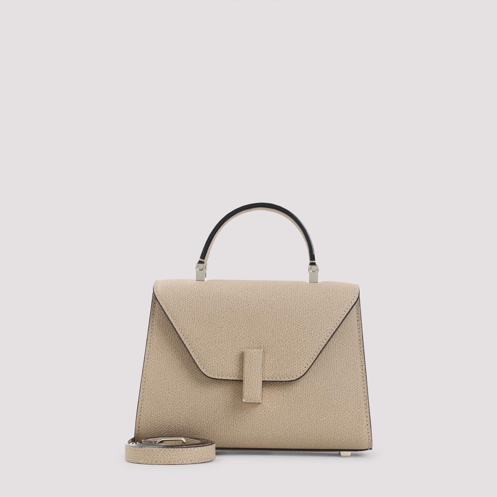valextra iside crossbody micro bag nude & neutrals calf leather - women
