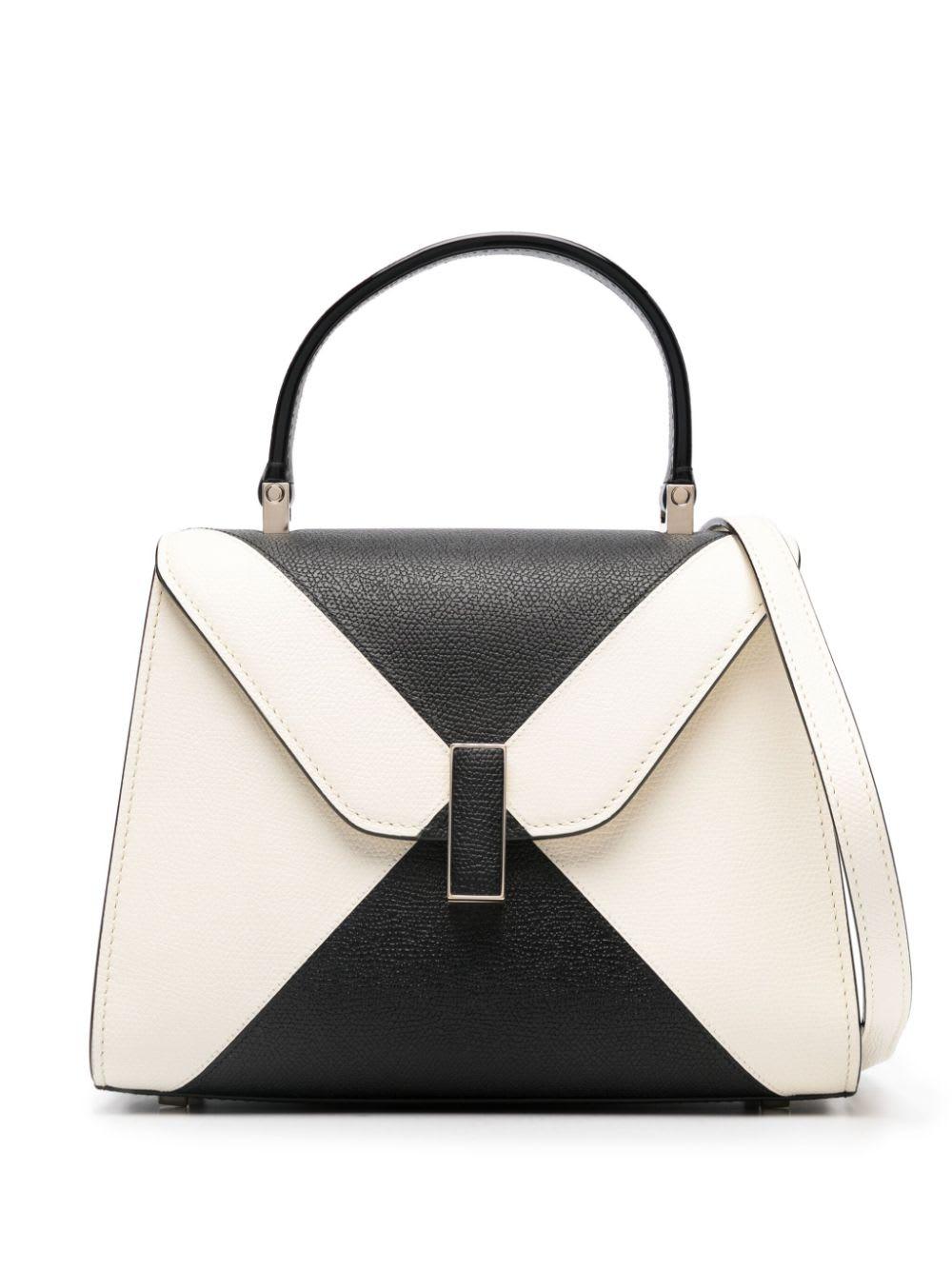 valextra iside mini leather handbag