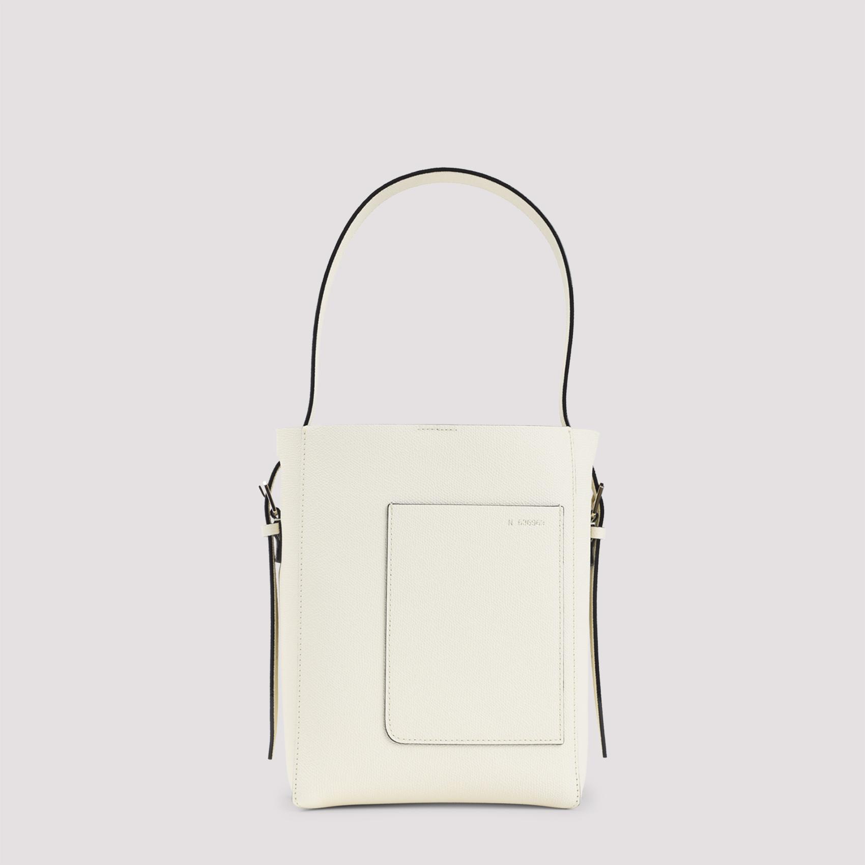 valextra small bucket bag nude & neutrals calf leather - women
