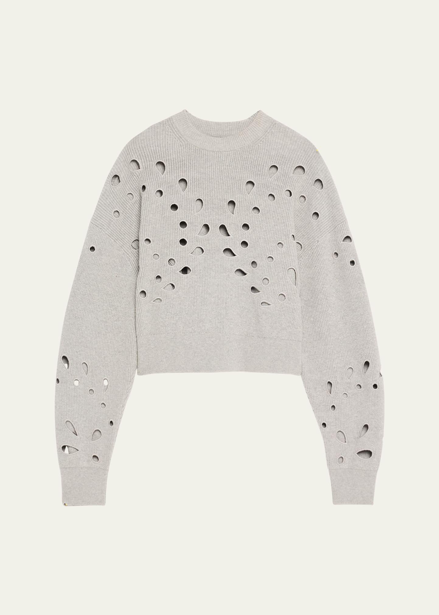 vanessa cutout pullover sweater