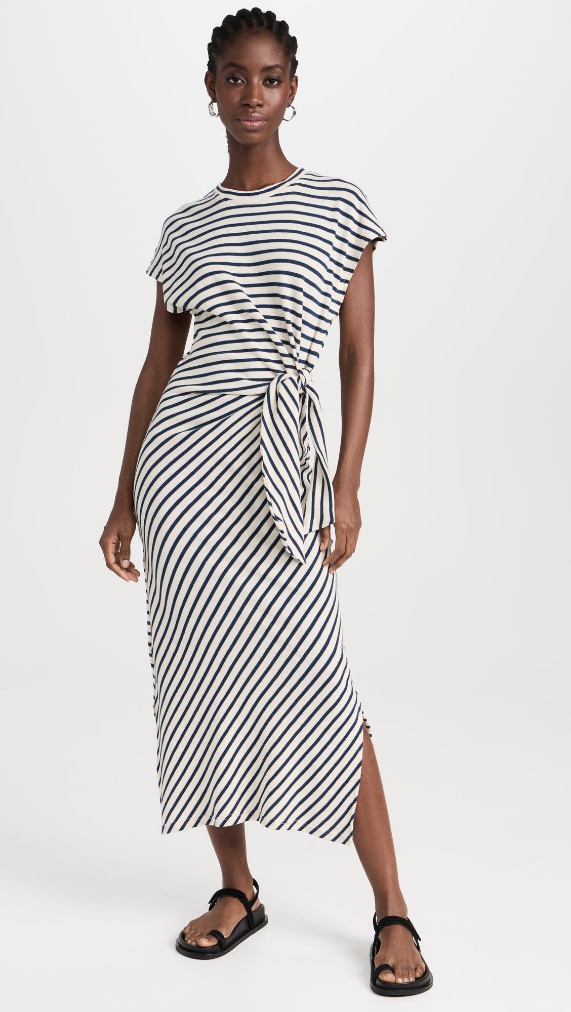 vanina cinched waist dress